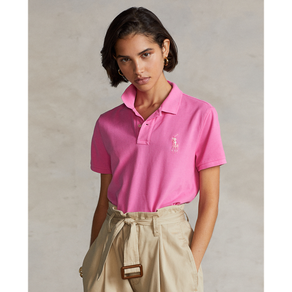 Pink Pony Pink Pony Cotton Mesh Polo Shirt 1