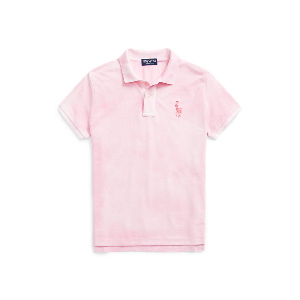 Polo Pink Pony en coton tie-dye