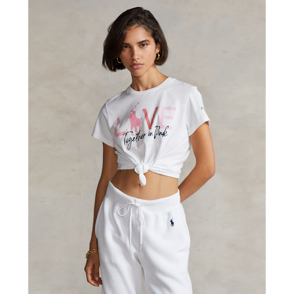 Pink Pony Pink Pony T-shirt met ronde hals 1