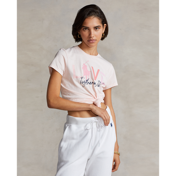 Pink Pony Pink Pony Cotton Crewneck T-Shirt 1