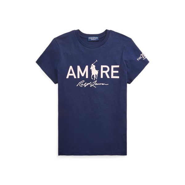 T-shirt Pink Pony Love en italien