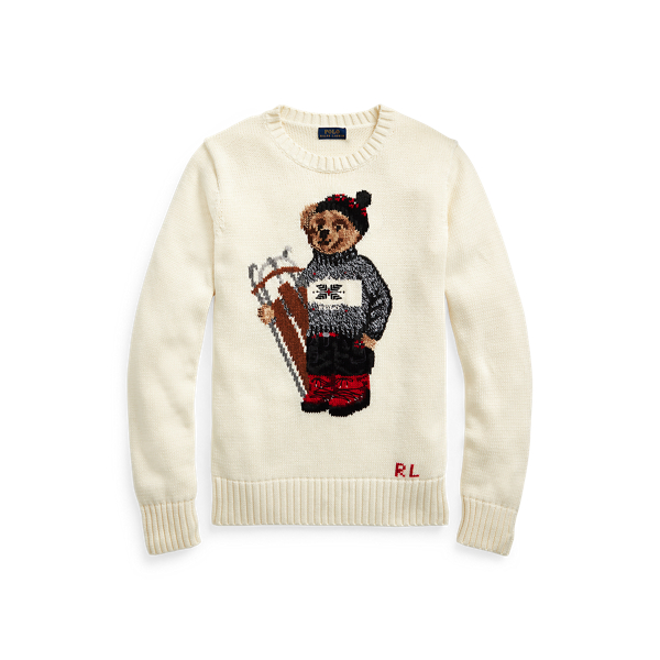 polo polar bear sweater