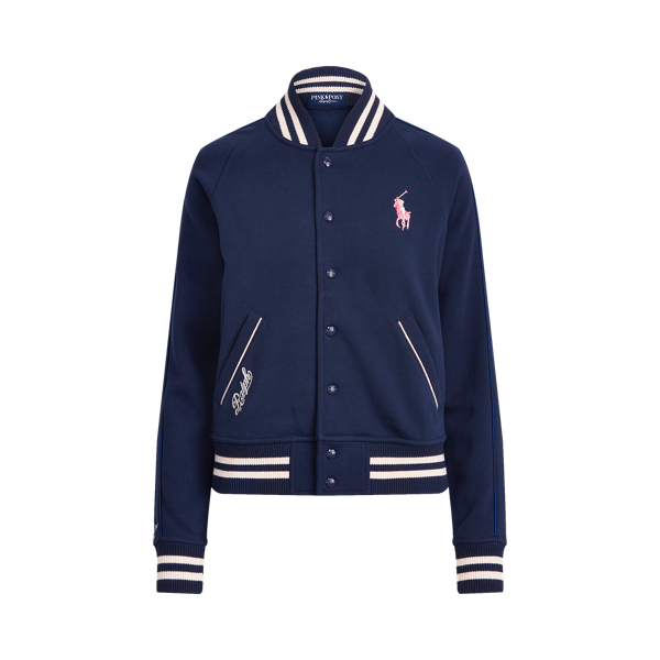 Veste baseball Pink Pony molleton