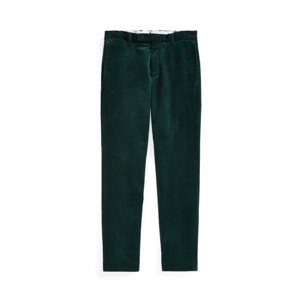 Pantalon slim en velours côtelé