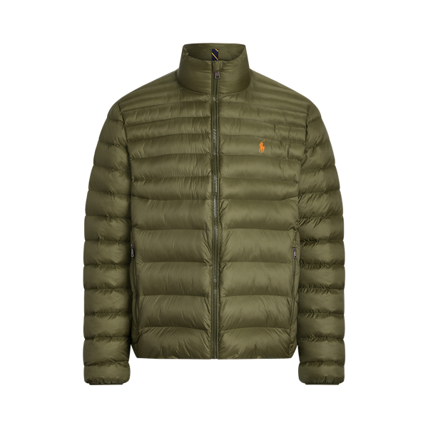 ralph lauren puffer jacket green