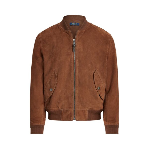 brown polo jacket