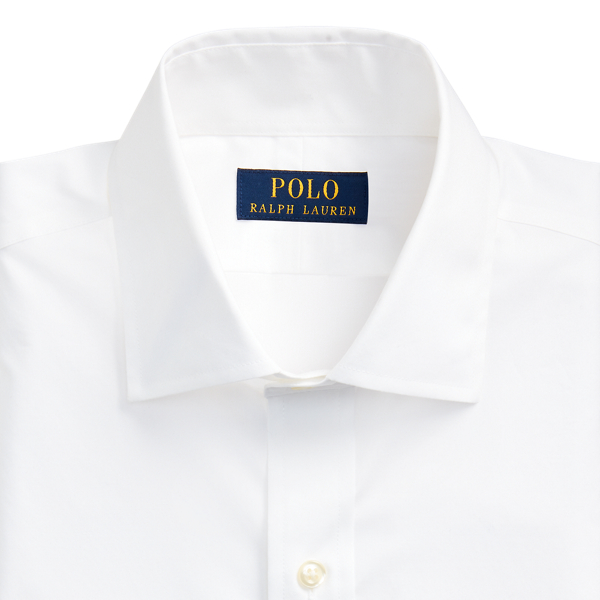 Men's  White Regent Custom Fit Poplin Shirt | Ralph Lauren