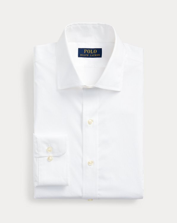 폴로 랄프로렌 셔츠 Polo Ralph Lauren Regent Custom Fit Poplin Shirt,White