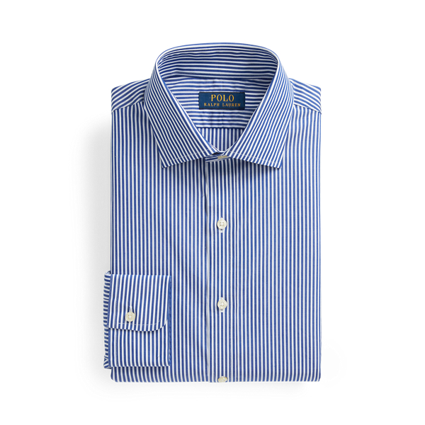 Chemise rayée Regent cintrée en popeline
