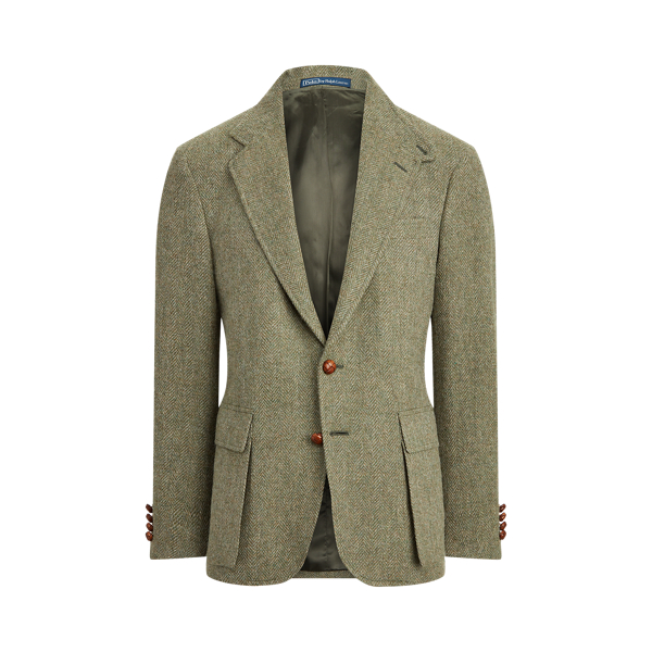 Polo Ralph Lauren The Rl67 Tweed Jacket In Olive Green | ModeSens