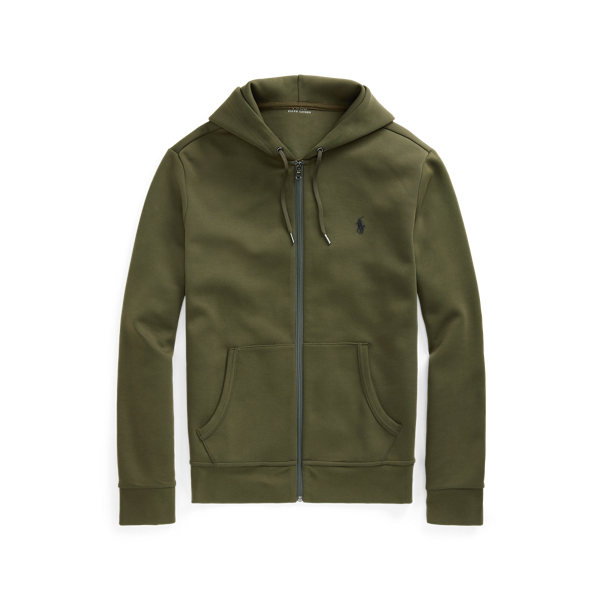 Sweat à capuche jersey double