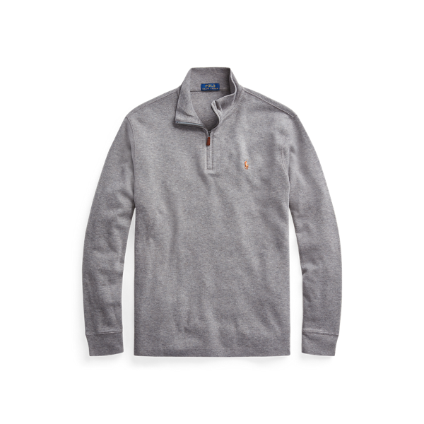 Pull demi-zippé côtelé Estate