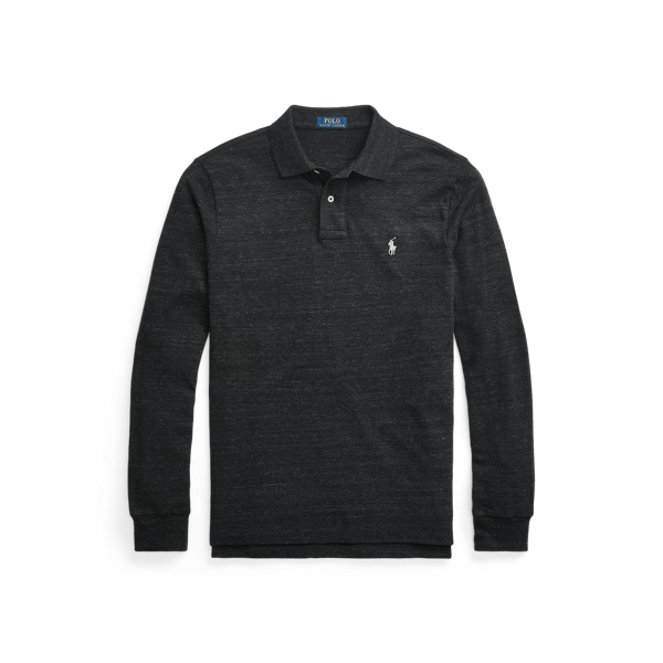 Mesh Long-Sleeve Polo Shirt - All Fits | Ralph Lauren