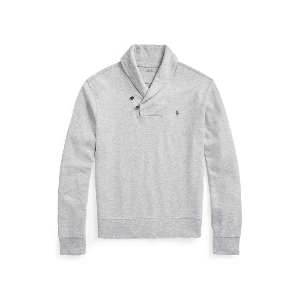 polo ralph lauren luxury jersey shawl pullover