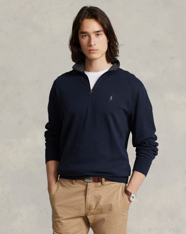 Men's Blue Pullover Sweaters, Cardigans, & Pullovers | Ralph Lauren