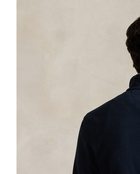 This quarter-zip pullover is made from an exceptionally smooth cotton-blend fabric, ensuring lasting comfort and effortless style. Finished with our signature embroidered Pony, this lightweight layer reflects our timeless approach to sophisticated sportswear.