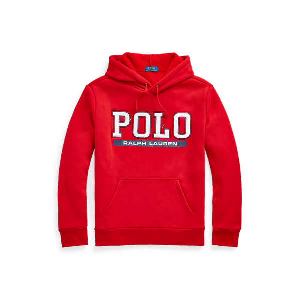 red polo sweater hoodie