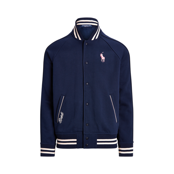 Veste baseball Pink Pony molleton