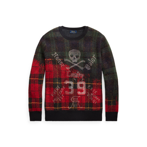 Polo Ralph Lauren Plaid Skull-and-Bones Jumper 2