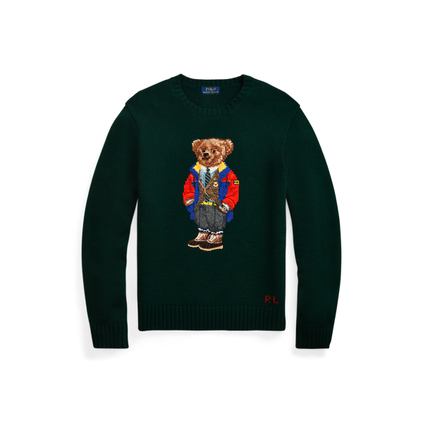 Anorak Bear Jumper | Ralph Lauren UK