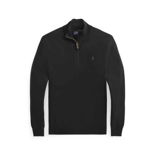 Pull en merinos quart de zip