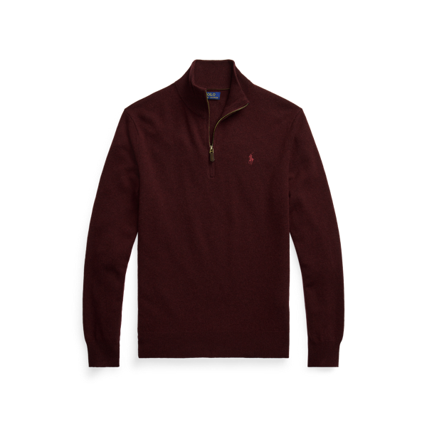 Pull en merinos quart de zip