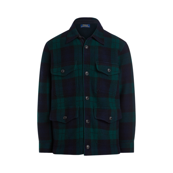 Tartan Wool Jumper Jacket for Men Ralph Lauren® UK