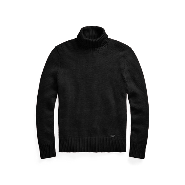 Pull col roulé en laine