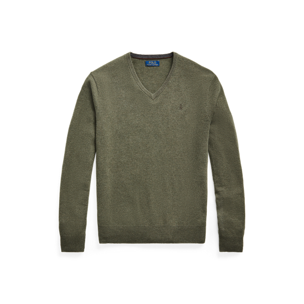 Pull col en V en mérinos