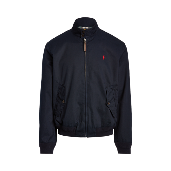 Veste en sergé à col cheminée