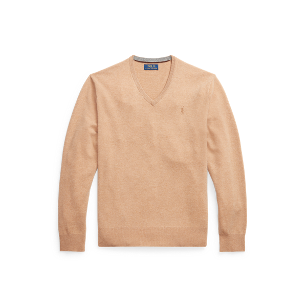 Pull col en V en mérinos