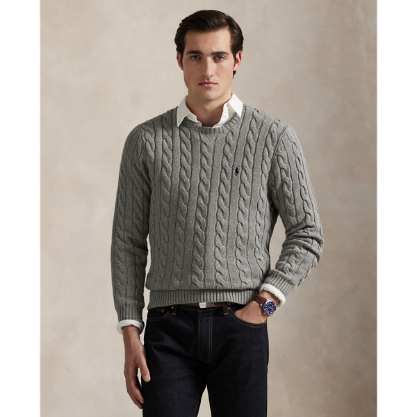 spontaan Dood in de wereld Overtuiging Men's Grey Sweaters, Cardigans, & Pullovers | Ralph Lauren