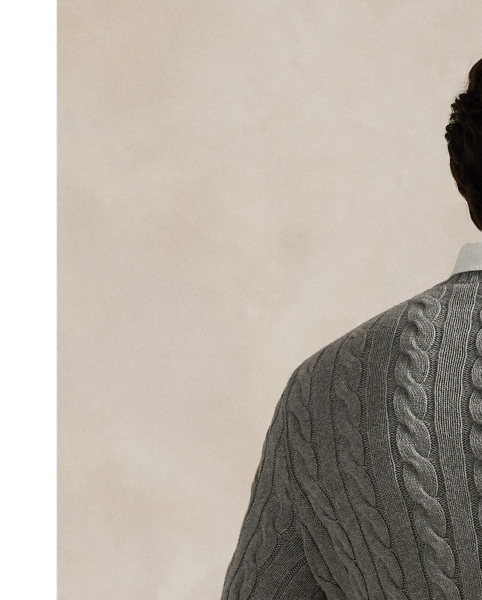 This cotton jumper combines two of Polo's most iconic design elements: a textural cable-knit motif and our signature embroidered Pony.