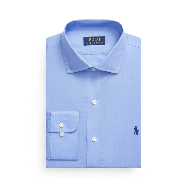 Chemise ajustée en popeline