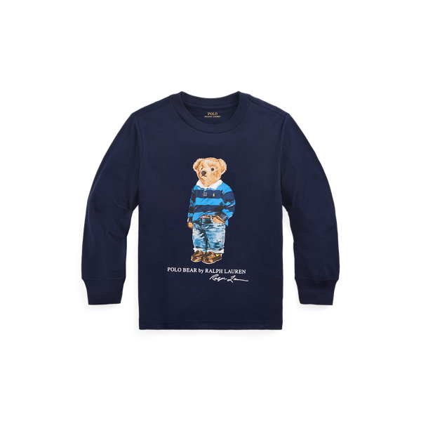 Polo Bear Cotton Jersey Tee
