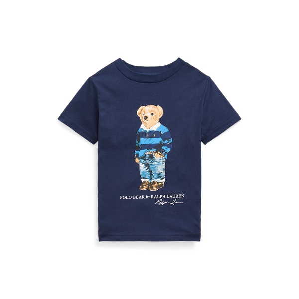Polo Bear Cotton Jersey Tee