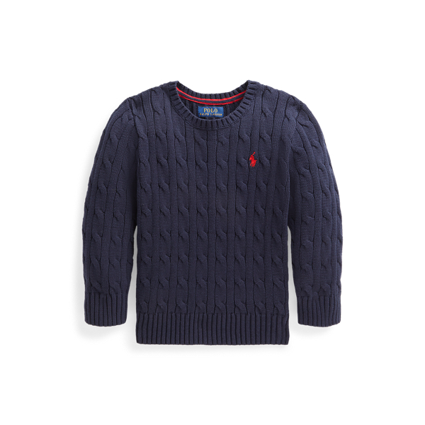 Pull en coton torsadé