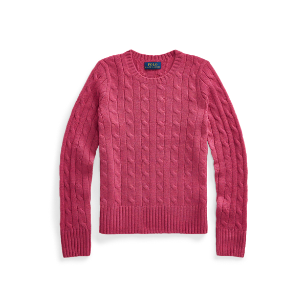 Pull en cachemire torsadé