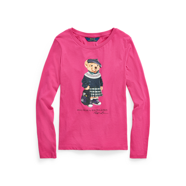 T-shirt Polo Bear en jersey