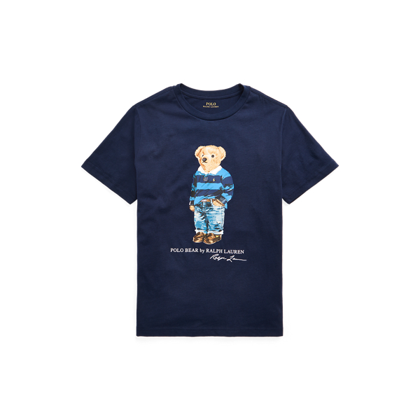 Polo Bear Cotton Jersey Tee