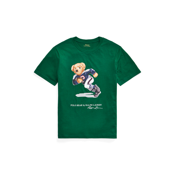 Football Bear Cotton Tee