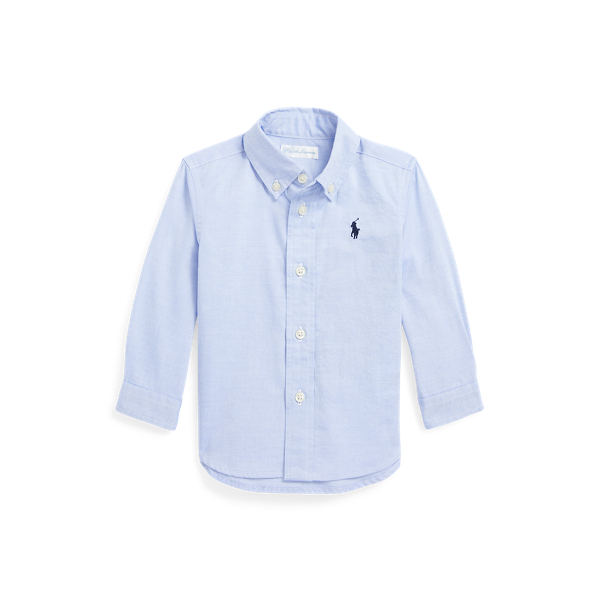 Camisa Oxford de algodão