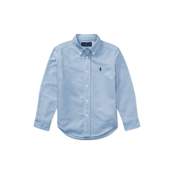 Camisa Oxford de algodão Slim Fit