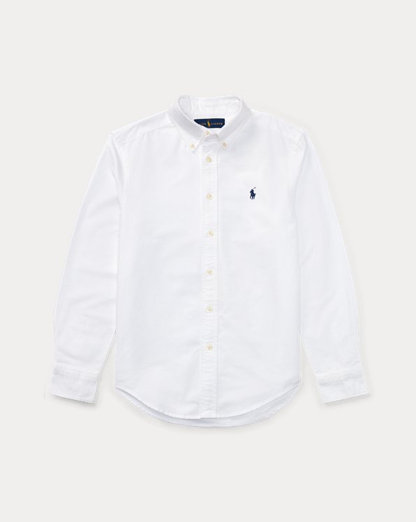 Camisa Oxford de algodão Slim Fit