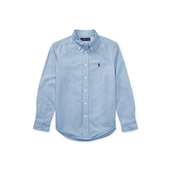 Camisa Oxford de algodão Slim Fit