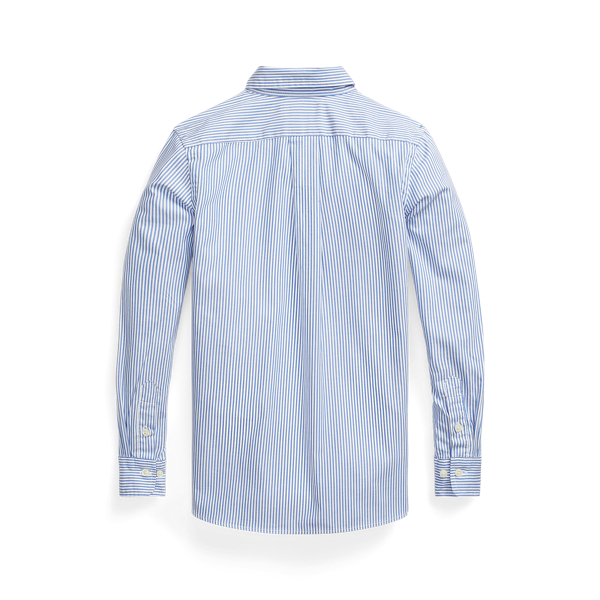 BOYS 6-14 YEARS Slim fit gestreept Oxford-overhemd 2