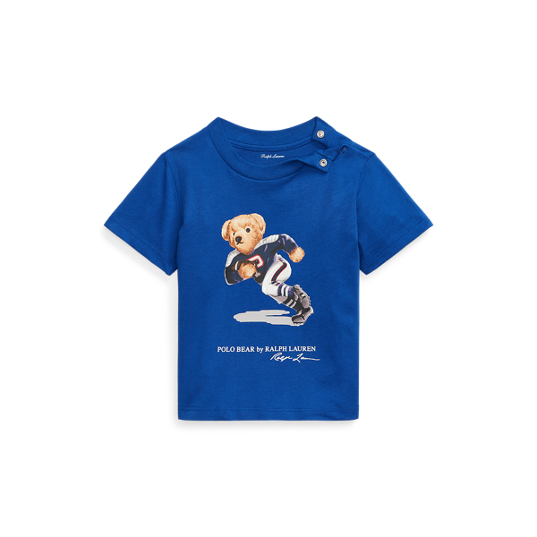 Polo Bear Cotton Jersey Tee