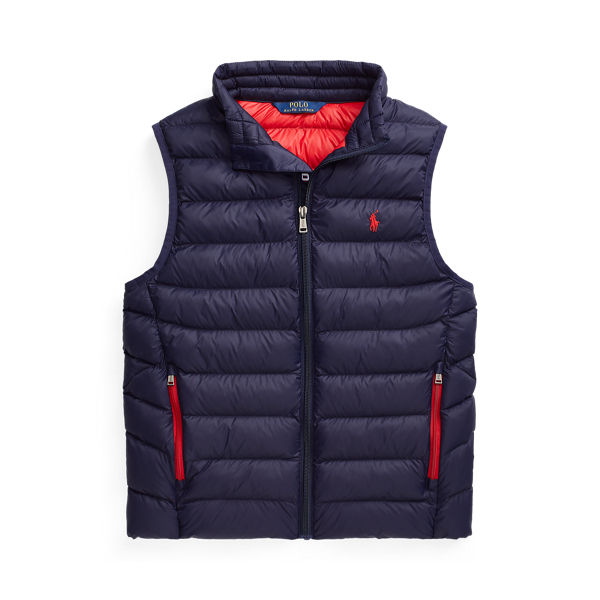 Ralph Lauren Bambino Abbigliamento Cappotti e giubbotti Gilet Gilet trapuntato ripiegabile 