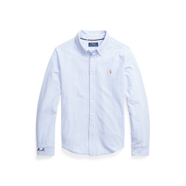 Knit Cotton Oxford Shirt for Children Ralph Lauren® NL