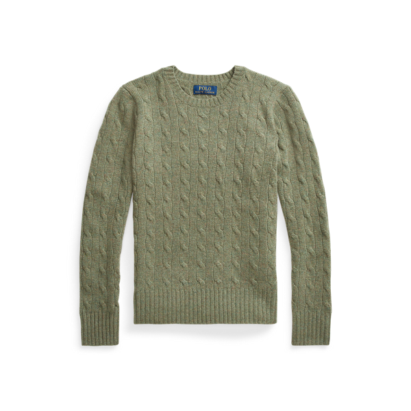 Pull en cachemire torsadé